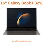 SAMSUNG 16" Galaxy Book3-32% $1,299.99!