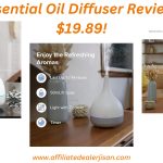 LEVOIT Essential Oil Diffuser Review.-34% off $19.89!