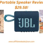 JBL Go 3 Portable Speaker Review.40% off $29.58!