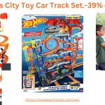 Hot Wheels City Toy Car Track Set