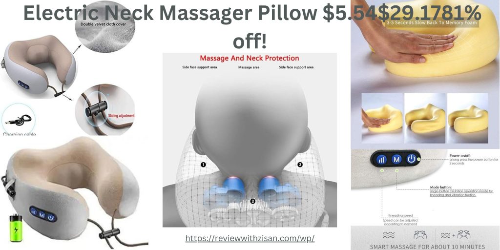 Electric Neck Massager Pillow.