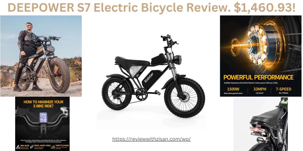 DEEPOWER S7 Electric Bicycle Review.