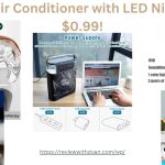 3-in-1 Fan Air Conditioner with LED Night.