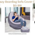 Review of Lazy BeanBag Sofa Cover Chair.